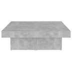 Salontafel 90X90X28 Cm Bewerkt Hout