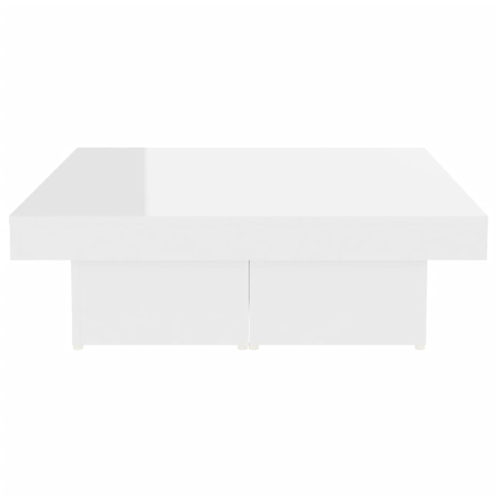 Salontafel 90X90X28 Cm Bewerkt Hout