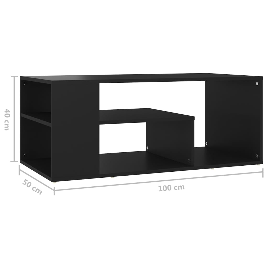 Salontafel 100X50X40 Cm Bewerkt Hout