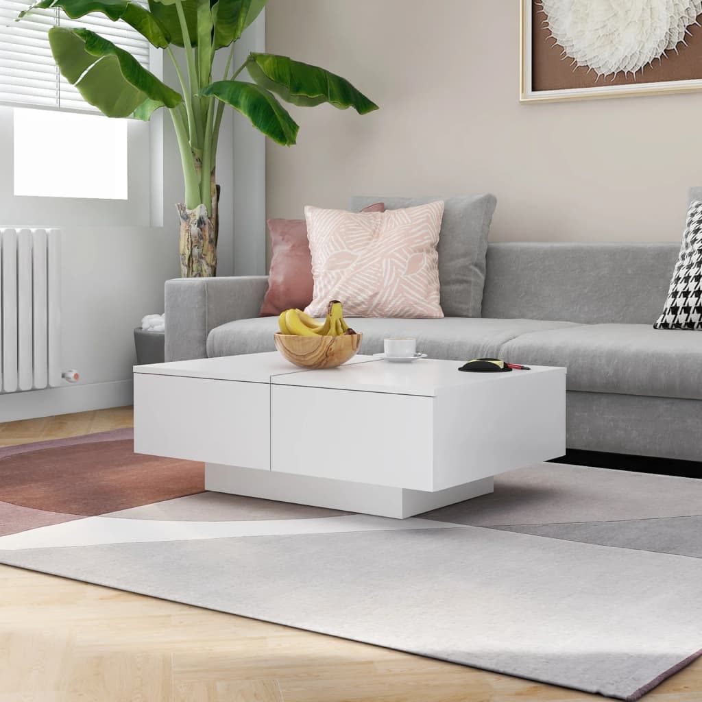 Salontafel Bewerkt Hout