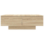 Salontafel Bewerkt Hout Kleurig
