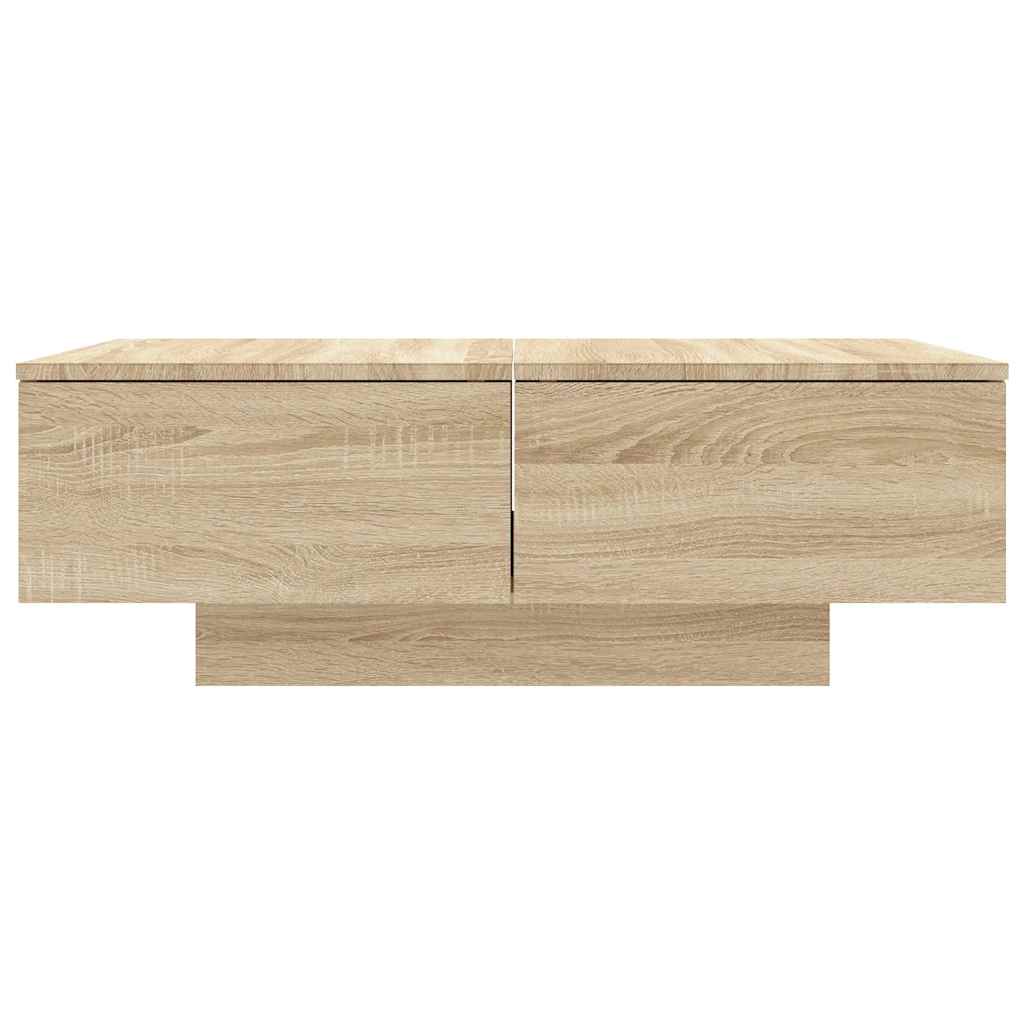 Salontafel Bewerkt Hout Kleurig