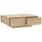 Salontafel Bewerkt Hout Kleurig