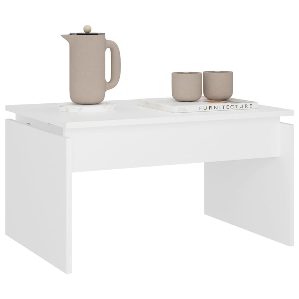 Salontafel 68X50X38 Cm Bewerkt Hout