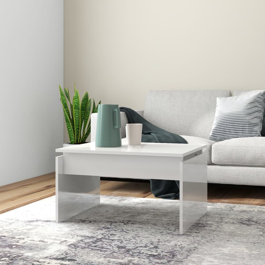 Salontafel 68X50X38 Cm Bewerkt Hout