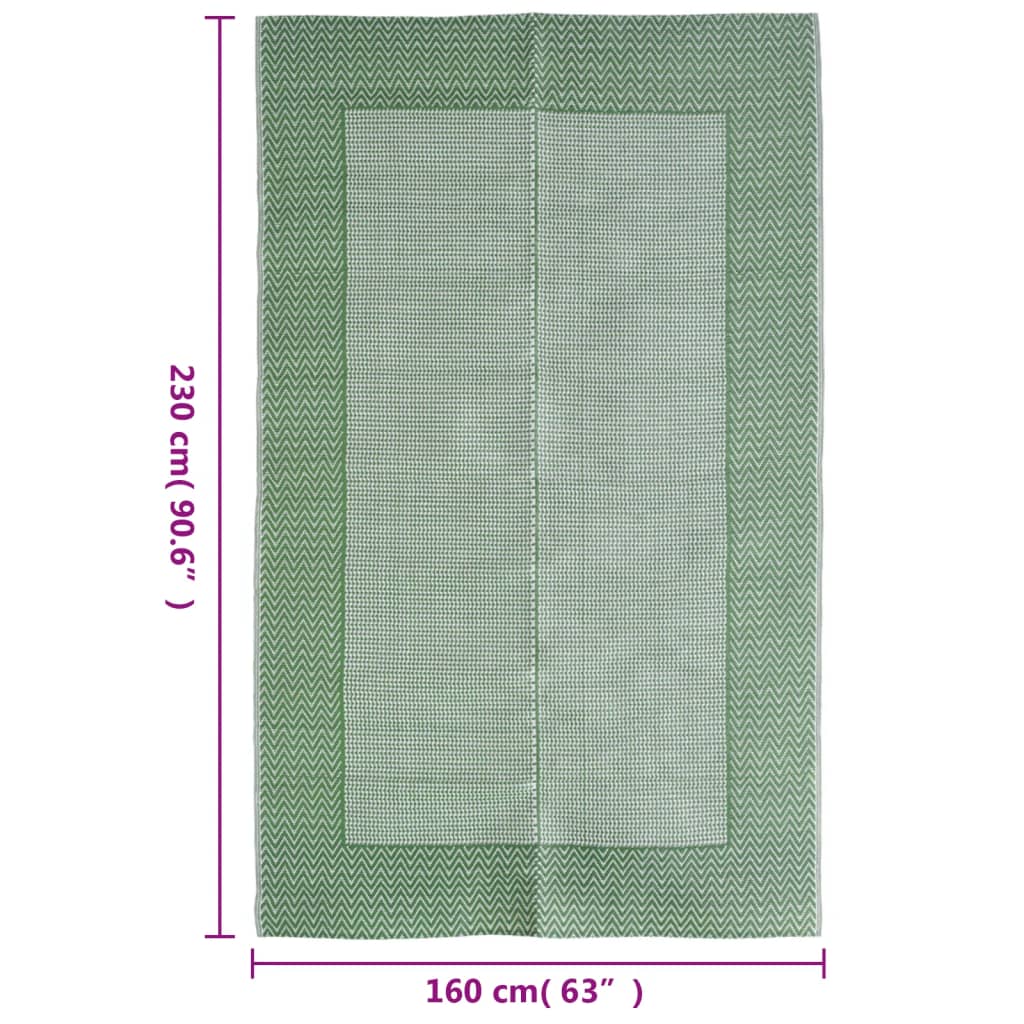 Buitenkleed Arakil Polypropeen Groen En Wit
