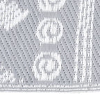 Buitenkleed Arakil Polypropeen Grijs Grijs Patroon