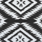 Buitenkleed Arakil Polypropeen Zwart Zwart Patroon