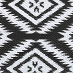 Buitenkleed Arakil Polypropeen Zwart Zwart Patroon