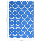 Buitenkleed Arakil Polypropeen Blauw