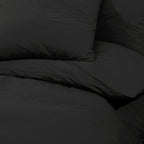Dekbedovertrekset Lichtgewicht 140X200 Cm Microvezel Zwart