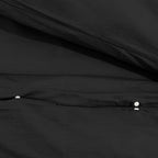 Dekbedovertrekset Lichtgewicht 140X200 Cm Microvezel Zwart