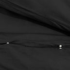 Dekbedovertrekset Lichtgewicht 140X200 Cm Microvezel Zwart