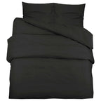 Dekbedovertrekset Lichtgewicht 260X220 Cm Microvezel Zwart