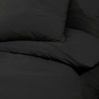Dekbedovertrekset Lichtgewicht 260X220 Cm Microvezel Zwart