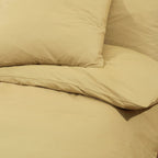 Dekbedovertrekset Lichtgewicht 200X200 Cm Microvezel Taupe