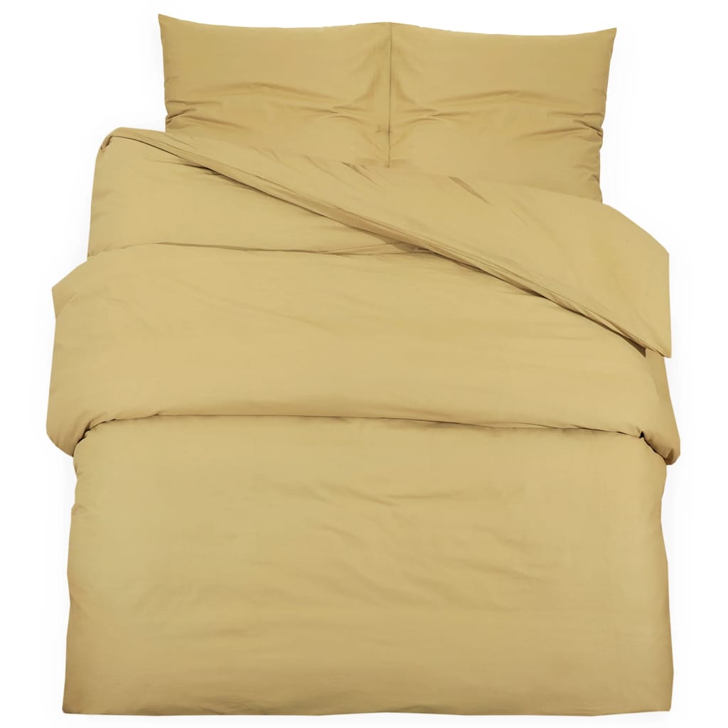 Dekbedovertrekset Lichtgewicht 135X200 Cm Microvezel Taupe