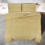 Dekbedovertrekset Lichtgewicht 140X200 Cm Microvezel Taupe