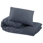 Dekbedovertrekset 200X220 Cm Katoen Kleurig Antraciet