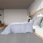 Dekbedovertrekset 135X200 Cm Katoen Grijs