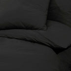 Dekbedovertrekset 240X220 Cm Katoen Zwart