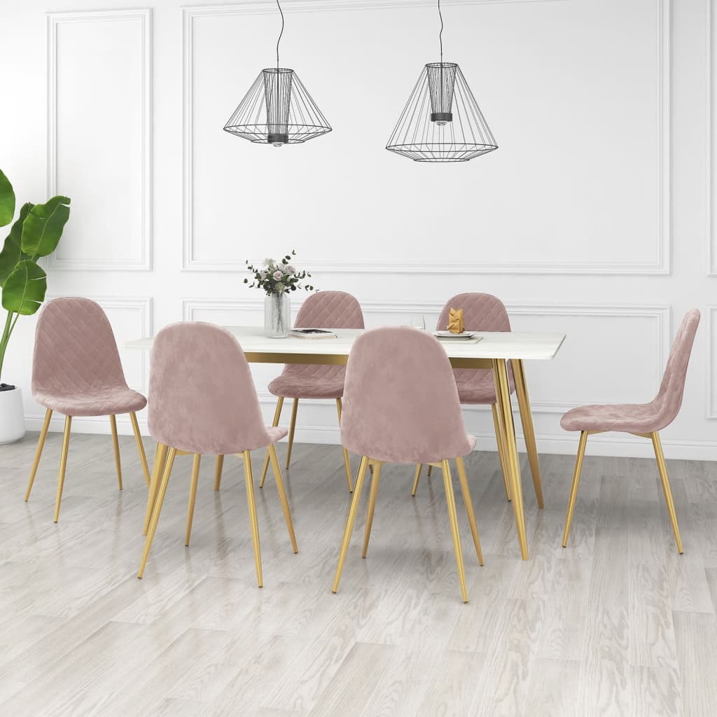 Eetkamerstoelen Fluweel