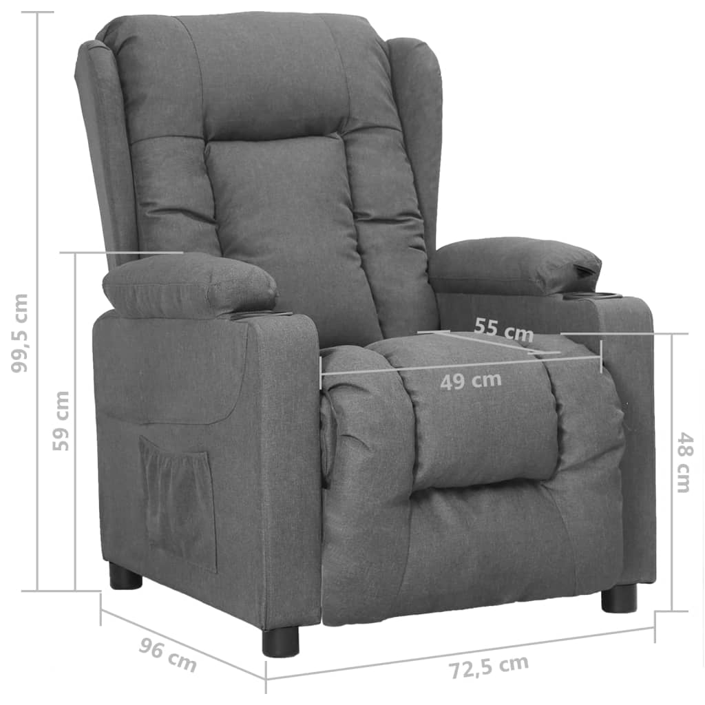 Fauteuil Verstelbaar Stof