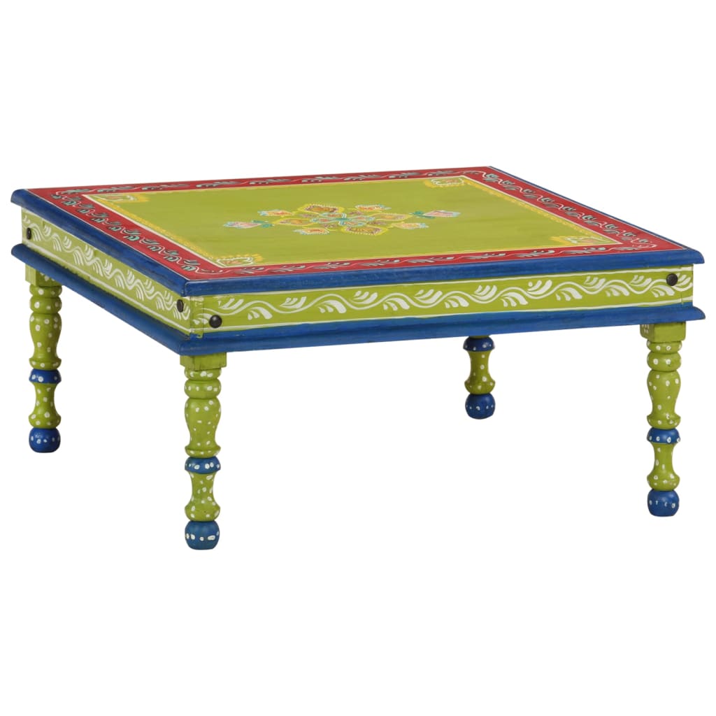 Salontafel Handbeschilderd Massief Mangohout