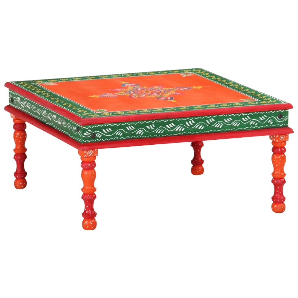 Salontafel Handbeschilderd Massief Mangohout