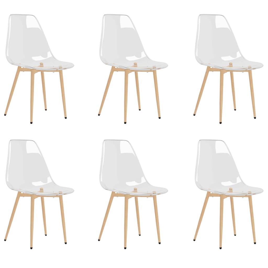 Eetkamerstoelen Pet Transparant