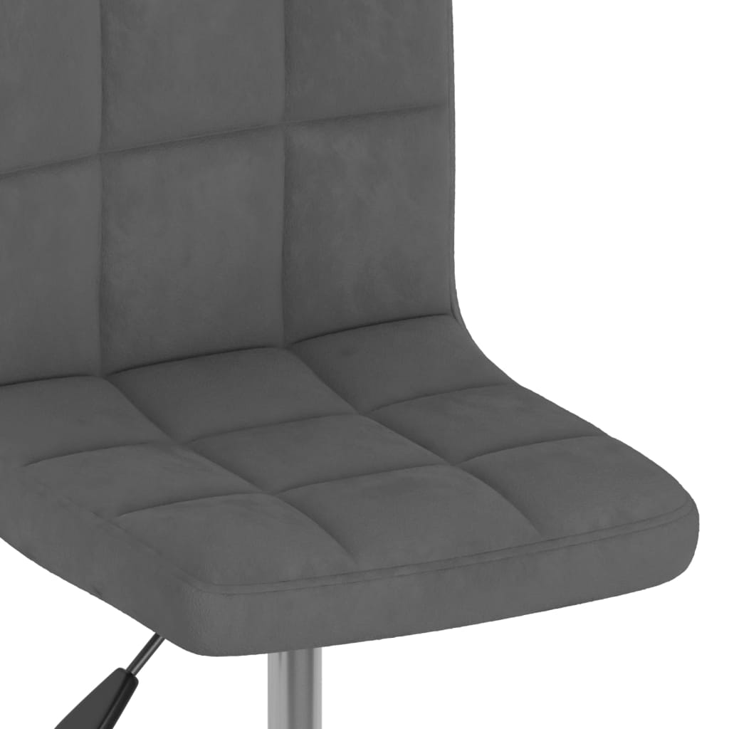Eetkamerstoelen Draaibaar Fluweel