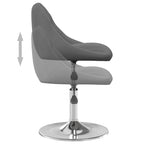 Eetkamerstoelen Draaibaar Fluweel