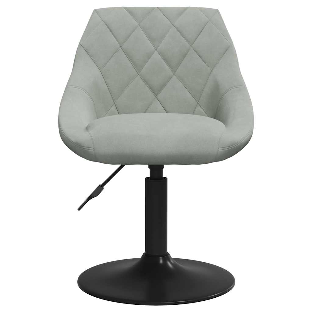 Eetkamerstoelen Draaibaar Fluweel