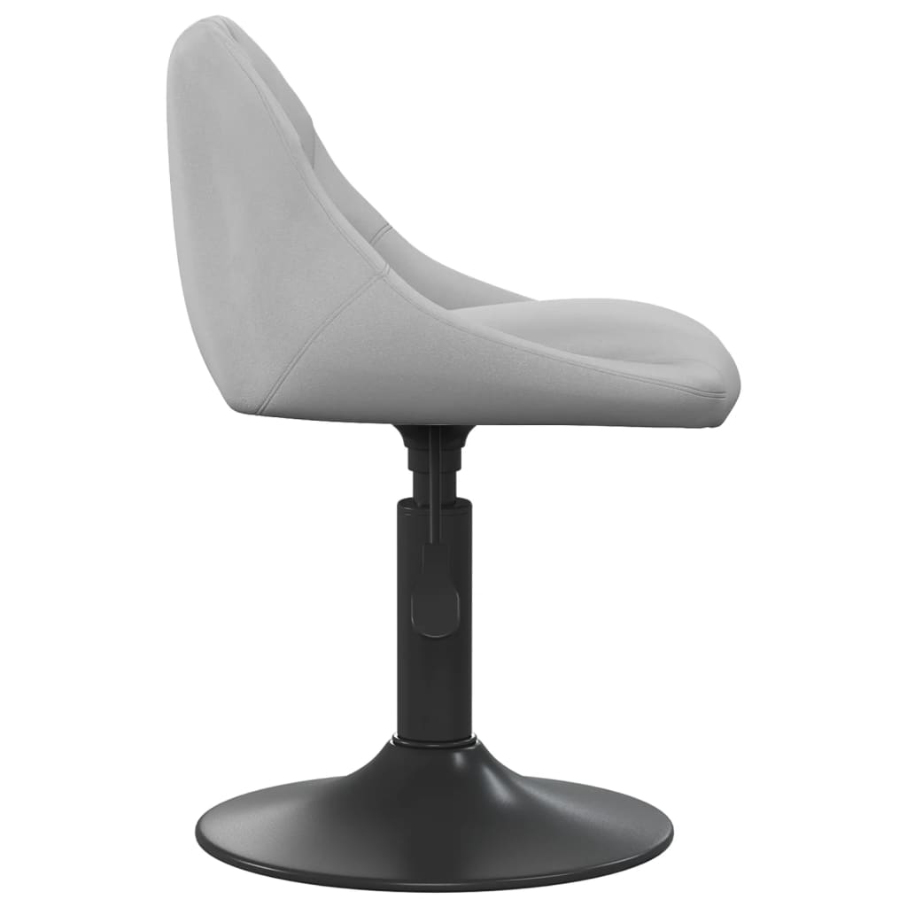 Eetkamerstoelen Draaibaar Fluweel