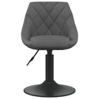 Eetkamerstoelen Draaibaar Fluweel
