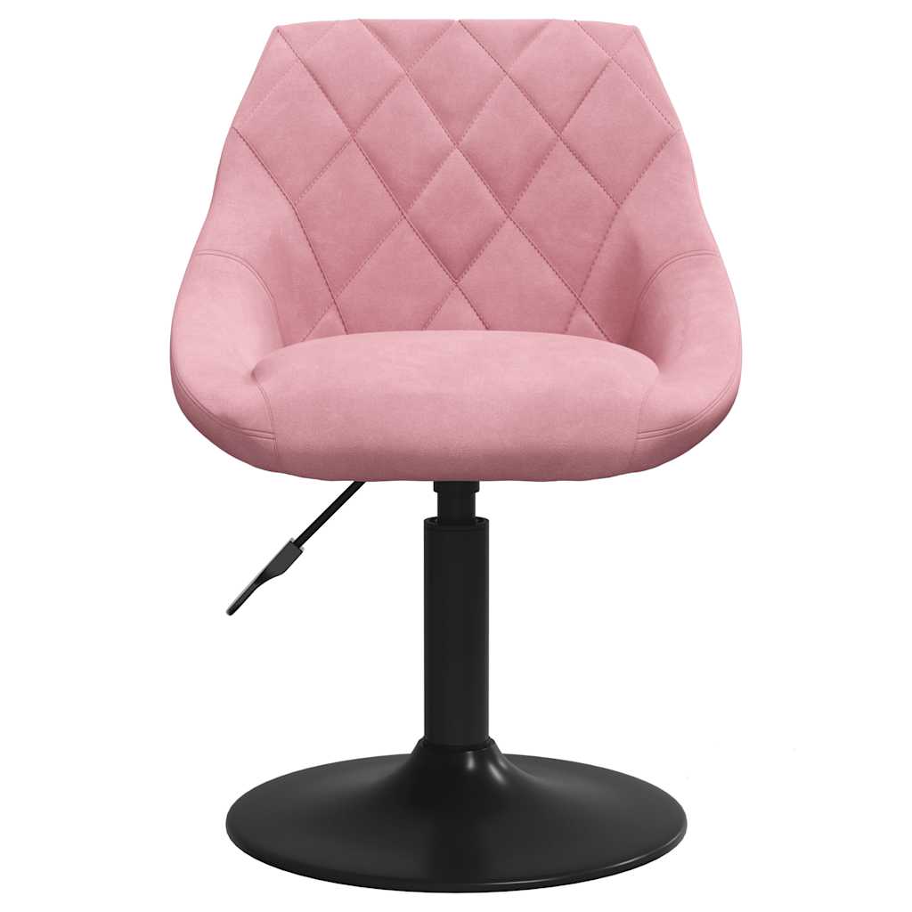 Eetkamerstoelen Draaibaar Fluweel