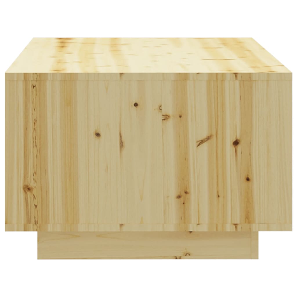 Salontafel 110X50X33,5 Cm Massief Vurenhout