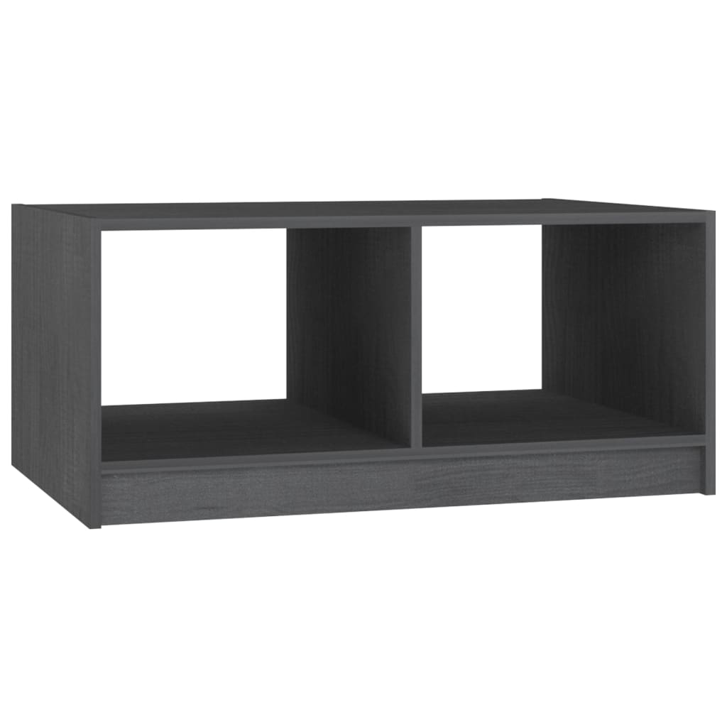 Salontafel 75X50X33,5 Cm Massief Grenenhout