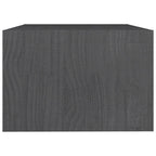 Salontafel 75X50X33,5 Cm Massief Grenenhout