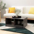 Salontafel 75X50X33,5 Cm Massief Grenenhout