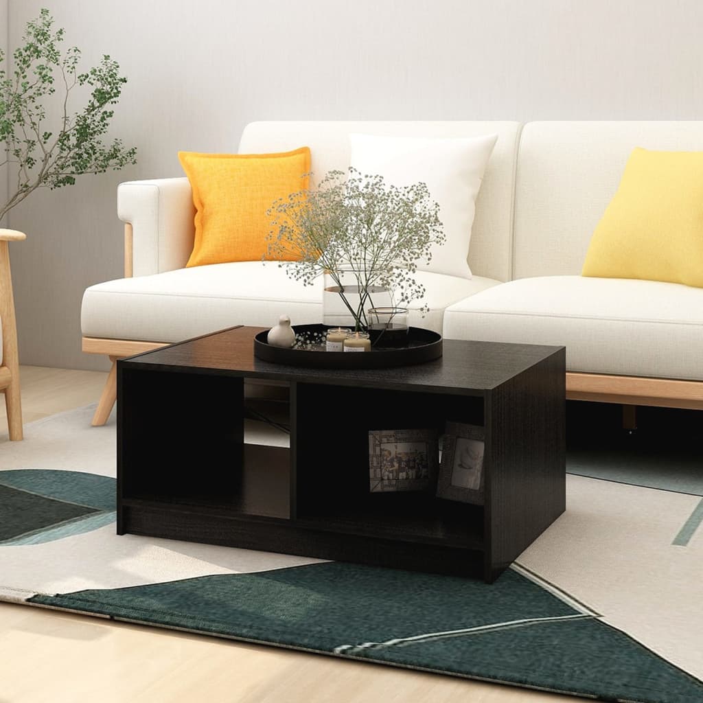 Salontafel 75X50X33,5 Cm Massief Grenenhout