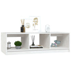 Salontafel 110X50X34 Cm Massief Grenenhout