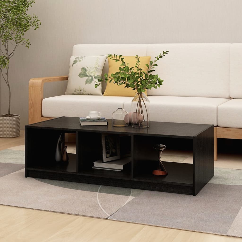Salontafel 110X50X34 Cm Massief Grenenhout
