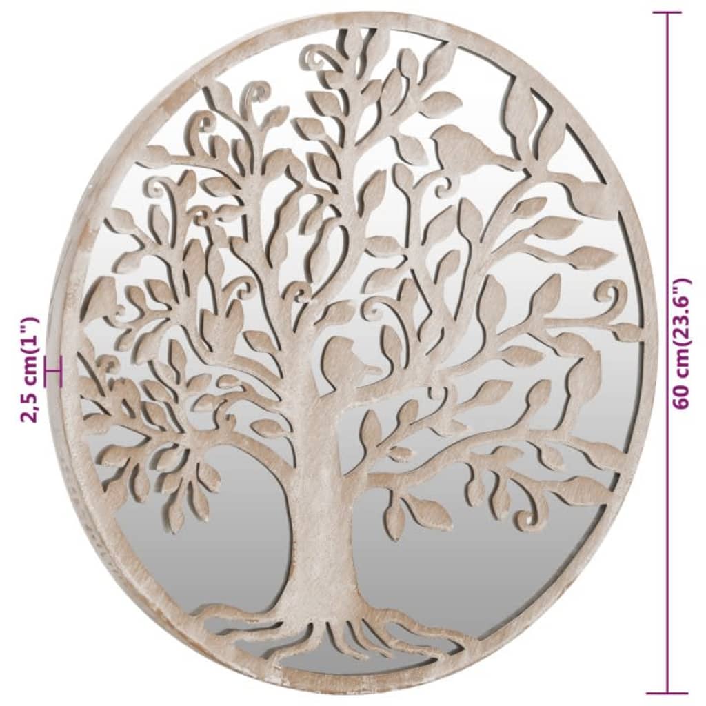 Spiegel Rond 60X2,5 Cm Ijzer Kleurig