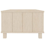 Salontafel Hamar 100X55X35 Cm Massief Grenenhout