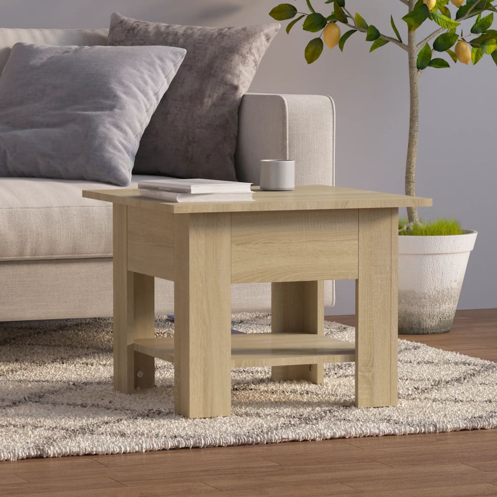 Salontafel Bewerkt Hout
