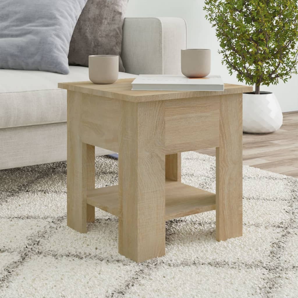 Salontafel Bewerkt Hout