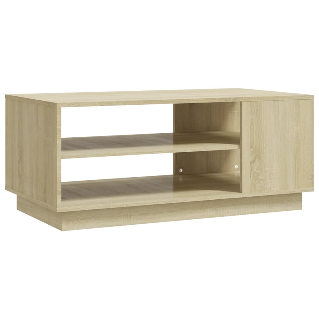Salontafel Bewerkt Hout Kleurig