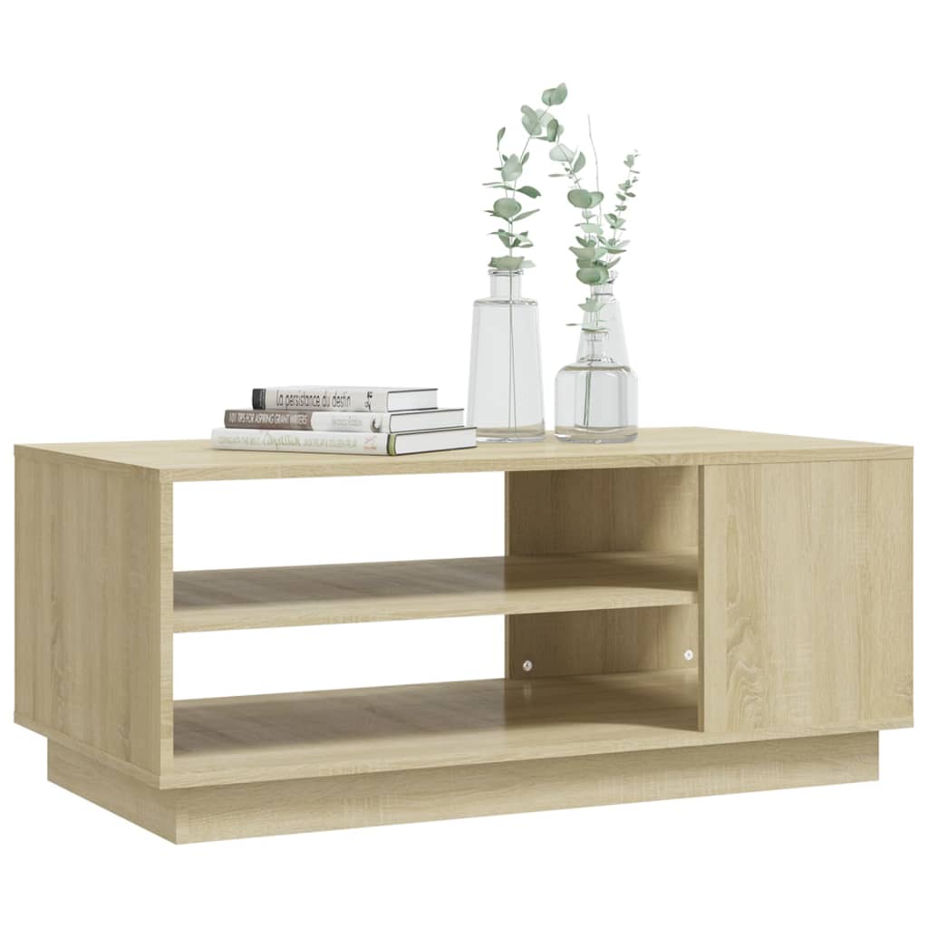 Salontafel Bewerkt Hout Kleurig