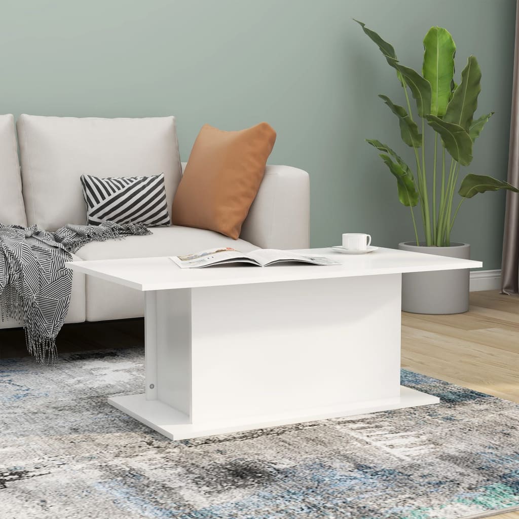 Salontafel 102X55,5X40 Cm Bewerkt Hout R